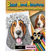 Basset Hound Adventures: A Coloring Journey for Adults and Teens: Beautiful and relaxing dogs and puppies, great for teens and adults