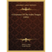 A Grammar Of The Isubu Tongue (1852)