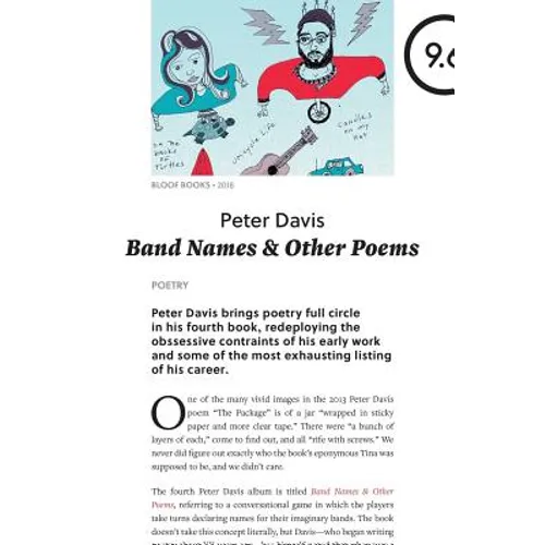 Band Names & Other Poems