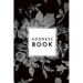 Address Book: Greyscale Floral, 6x9, 130 Pages, Professionally Designed