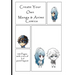 Create Your Own Manga & Anime Comics: 100 Pages with a mix of 3-9 panel layout. 7" x 10" book