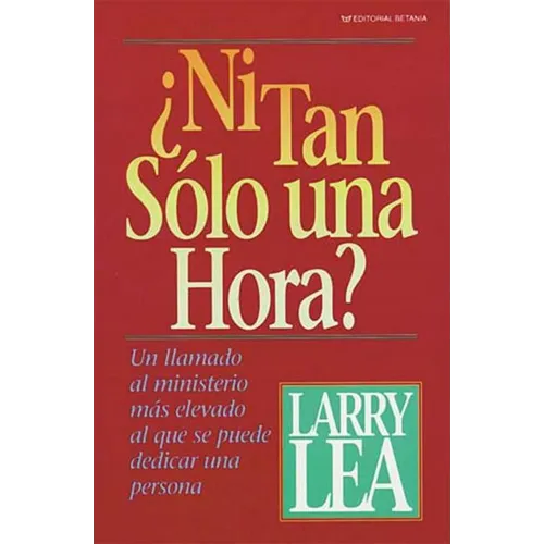 La ��Ni Tan S��lo Una Hora?