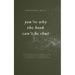 you're why the book can't be shut: Collection of Love Poems, Prose, Thoughts for Heartbreak, Relationships, Trauma Healing