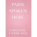 Paris Spoken Here