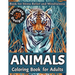 Animals Coloring Book for Adults: 50+ Intricate Designs for Stress Relief and Mindfulness - Relaxing Pages Featuring Cute Cats, Dogs, Owls, Lions, and
