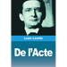 De l'Acte