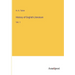 History of English Literature: Vol. 1