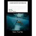 Sea Turtle Composition Notebook: Student Teacher School Office - 100 Pages - Wide Ruled - 7.44" x 9.69"