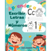 Aprender a Escribir Letras y Números: Aprendo en casa las letras y números. Libro de Caligrafia para Niños