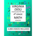 4th Grade VIRGINIA SOL 2019 MATH Test Prep: 4TH Grade VIRGINIA STANDARDS of LEARNING, 2019 MATH, Test Prep/Study Guide