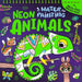 Water Painting: Neon Animals: Mess Free Activity Book