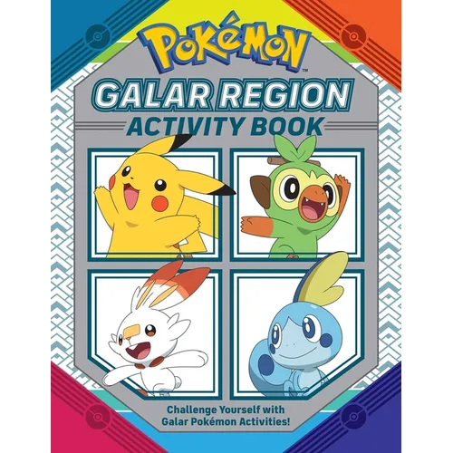 Pokémon Official Galar Region Activity Book