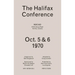 The Halifax Conference