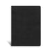 CSB Single-Column Wide-Margin Bible, Black Leathertouch