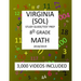 8th Grade VIRGINIA SOL, 2019 MATH, Test Prep: 8th Grade VIRGINIA STANDARDS of LEARNING 2019 MATH Test Prep/Study Guide