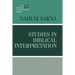 Studies in Biblical Interpretation