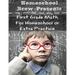 First Grade Math: (For Homeschool or Extra Practice)