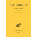 Plutarque, Oeuvres Morales: Tome XIV, 1re Partie: Traite 63: l'Intelligence Des Animaux