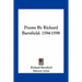 Poems by Richard Barnfield: 1594-1598