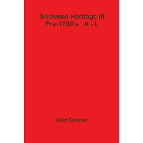 Shawnee Heritage III