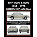 BMW 2000 & 2002 1966-1976 Workshop Manual