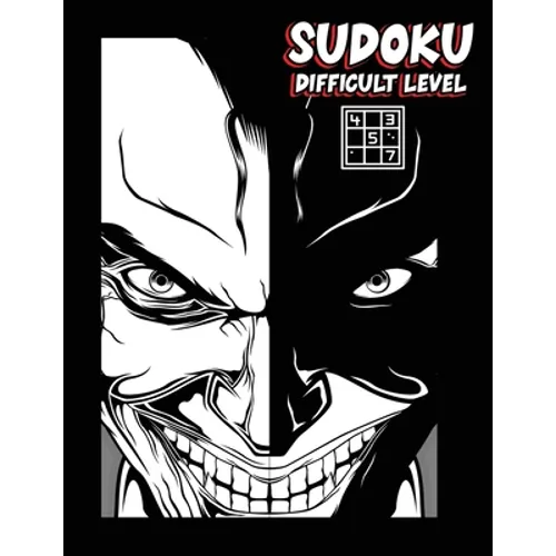 Sudoku Difficult Level: Sudoku Expert, Hard Sudoku Books for Adults, Sudoku Gift Book