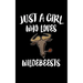 Just A Girl Who Loves Wildebeests: Animal Nature Collection
