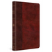 ESV Large Print Thinline Bible (Trutone, Burgundy/Red, Timeless Design)