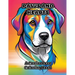 Paws and Hearts: A Canine Love Coloring Book