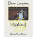 Dear langston, It Explodes!