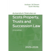 Avizandum Statutes on Scots Property, Trusts and Succession Law: 2025-2026, 22nd Edition