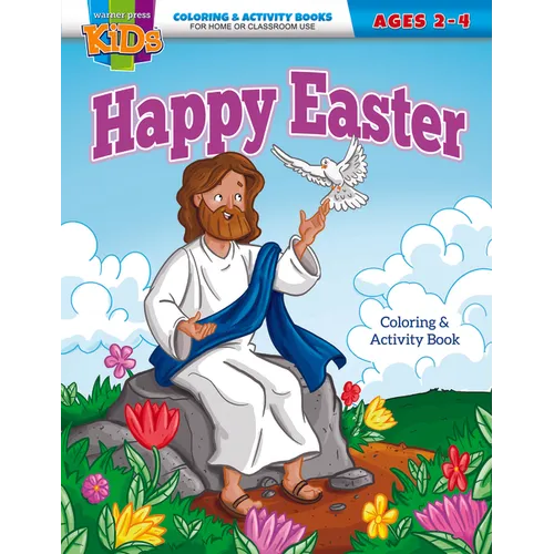 Happy Easter Coloring & Activity Book: Coloring & Activity Book (Ages 2-4)