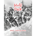 Wolf Pack Adult Coloring Book Grayscale Images By TaylorStonelyArt: Volume I