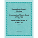 Shenandoah County, Virginia, Deed Book Series, Volume 4, Combination Minute Book 1774-1780 and Deed Books M and N 1784-1792
