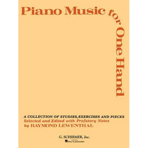 Piano Music for 1 Hand: National Federation of Music Clubs 2024-2028 Selection Piano Solo