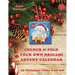 Colour & fold your own origami advent calendar - 25 Christmas boxes with lids: UK edition