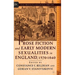 Prose Fiction and Early Modern Sexuality,1570-1640
