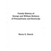 Family History of George and William Redmon of Pennsylvania and Kentucky