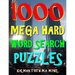 1000 Mega Hard Word Search Puzzles: Fun Way to Improve Your IQ
