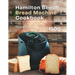 Hamilton Beach Bread Machine Cookbook: 1500 Days of Bread Baking Recipes with Your Hamilton Beach Bread Machine