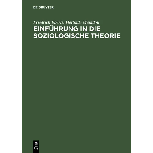 Einführung in Die Soziologische Theorie