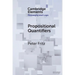 Propositional Quantifiers