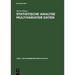 Statistische Analyse multivariater Daten