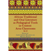 African Traditional and Oral Literature as Pedagogical Tools in Content Area Classrooms, K-12