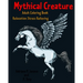 Mythical Creature Adult Coloring Book: Relaxation Stress Relieving: Monster doodle coloring book