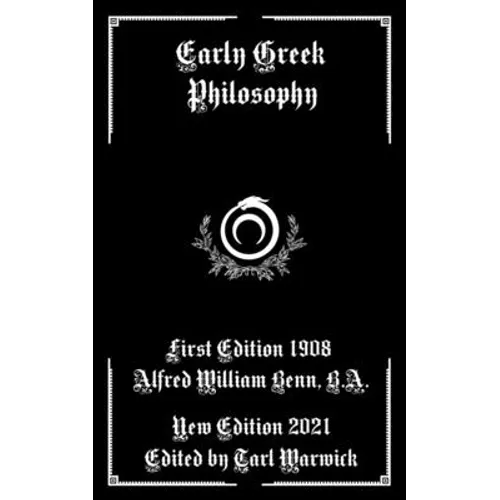 Early Greek Philosophy