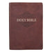 KJV Bible Super Giant Print (Faux Leather, Chestnut Brown)