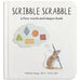 Scribble Scrabble: A Board Book of First Words and Shapes for Growing Minds (a Wishy Washy Sequel)