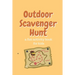 Outdoor Scavenger Hunt a fun activity book for kids: 80 page 6x9 yellow book with a different treasure on each page. Find the treasure draw it and des