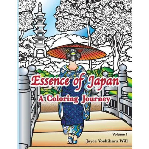 Essence of Japan: A Coloring Journey